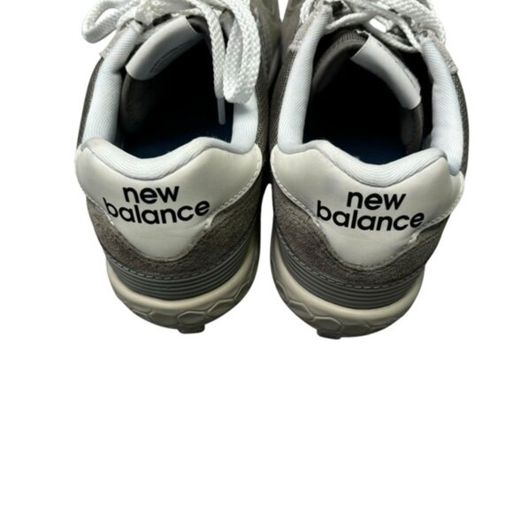 NEW* New Balance Gray Fresh Foam x 574 Metal Baseball Cleats Size 8 W / 6.5 M - Picture 5 of 9